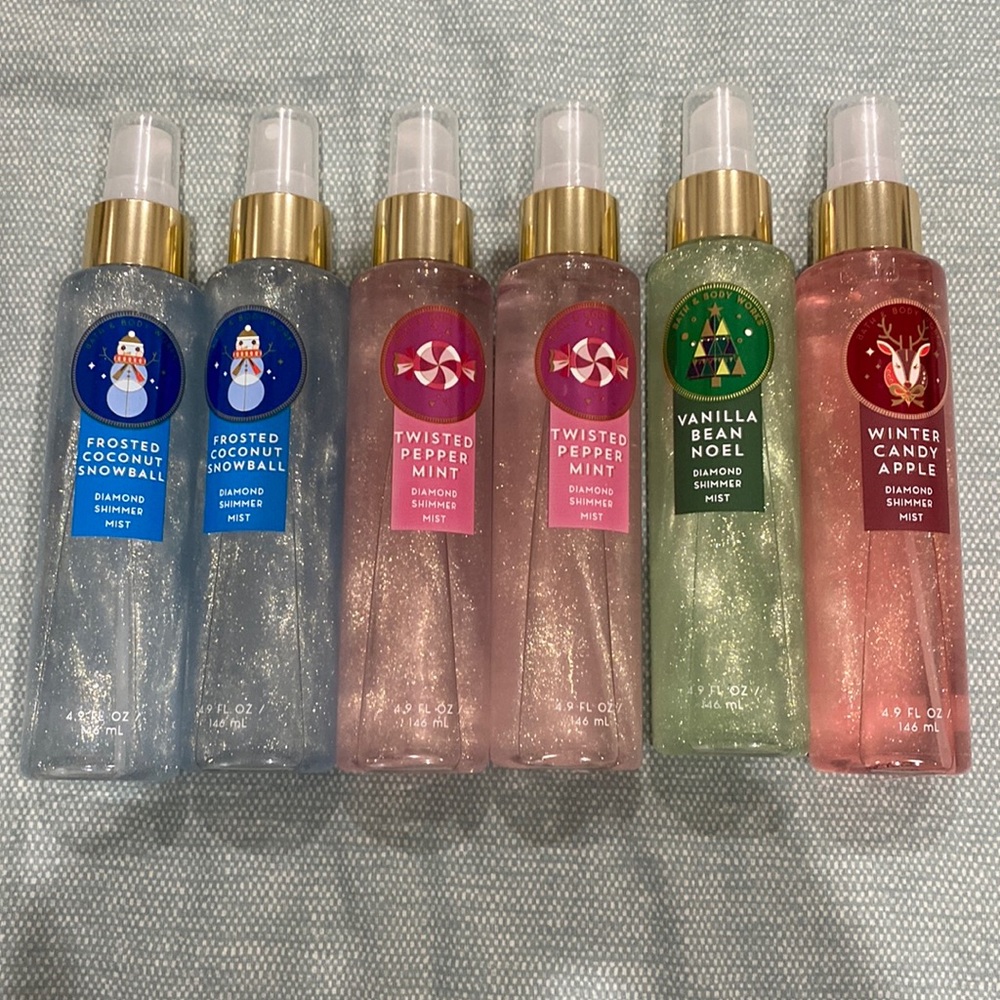 Bath and Body Works Diamond Shimmer Mist Set